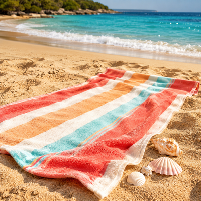 Coastal Escape Beach Towel