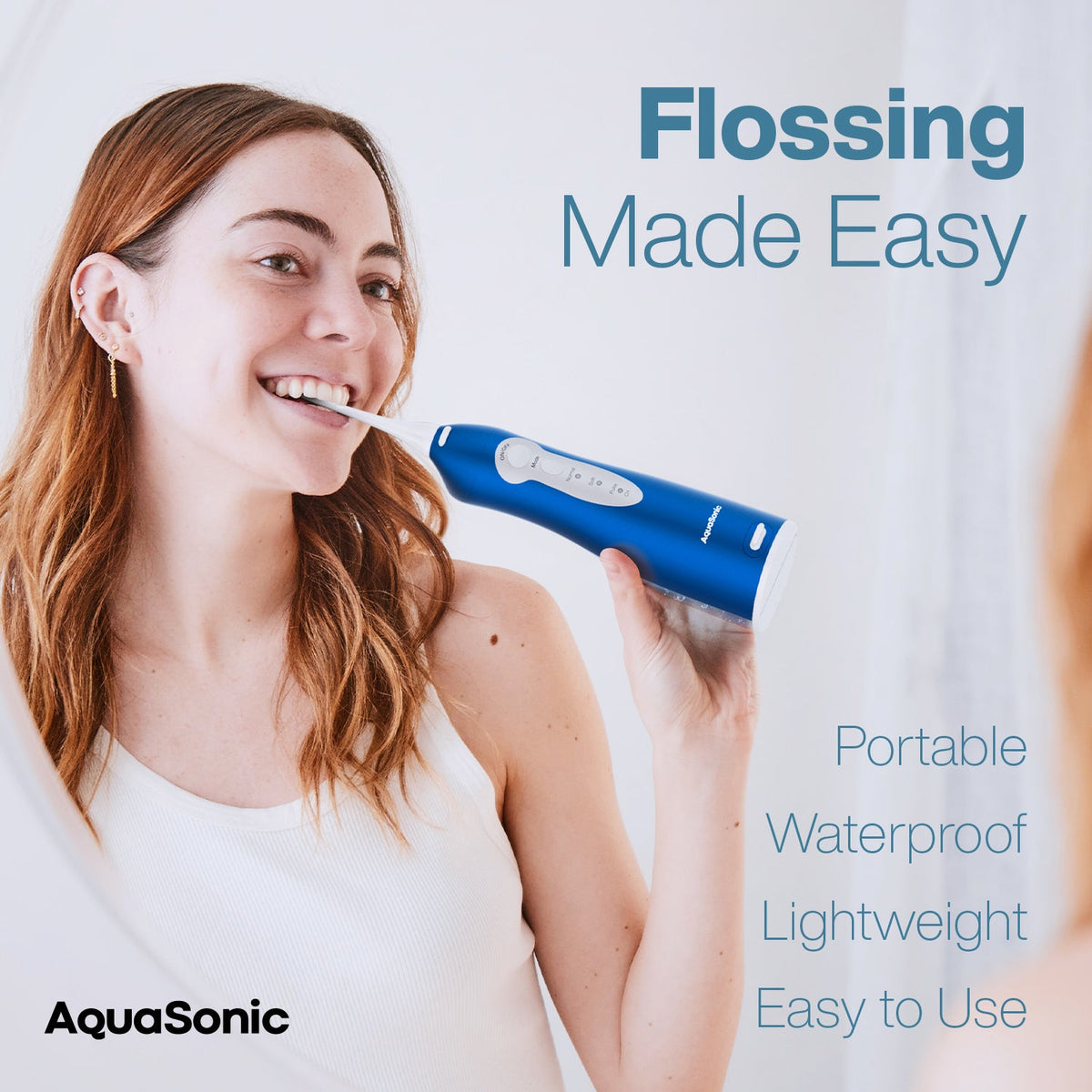 AquaSonic Pro Portable Water Flosser