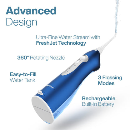 AquaSonic Pro Portable Water Flosser