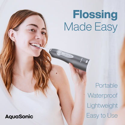 AquaSonic Pro Portable Water Flosser