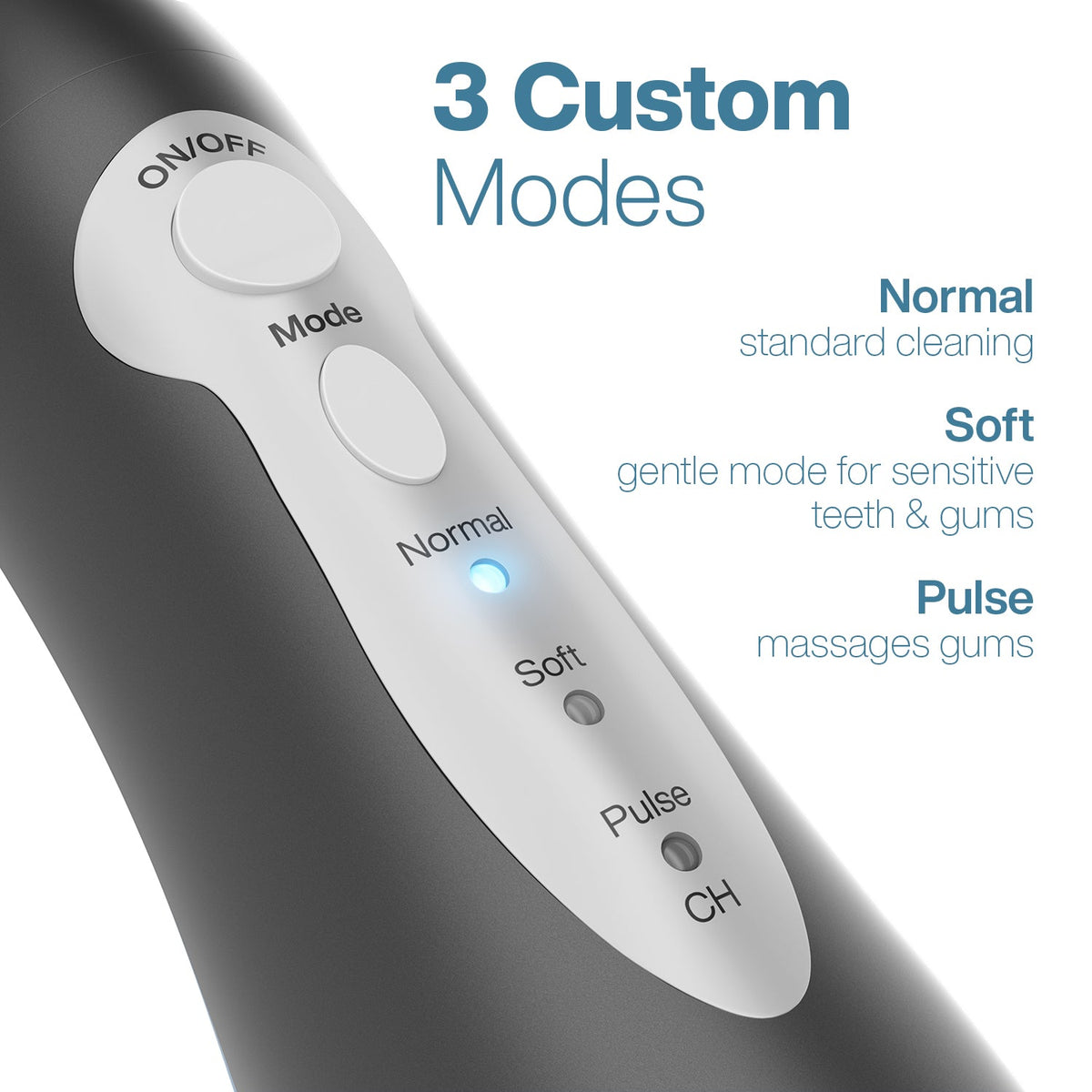 AquaSonic Pro Portable Water Flosser