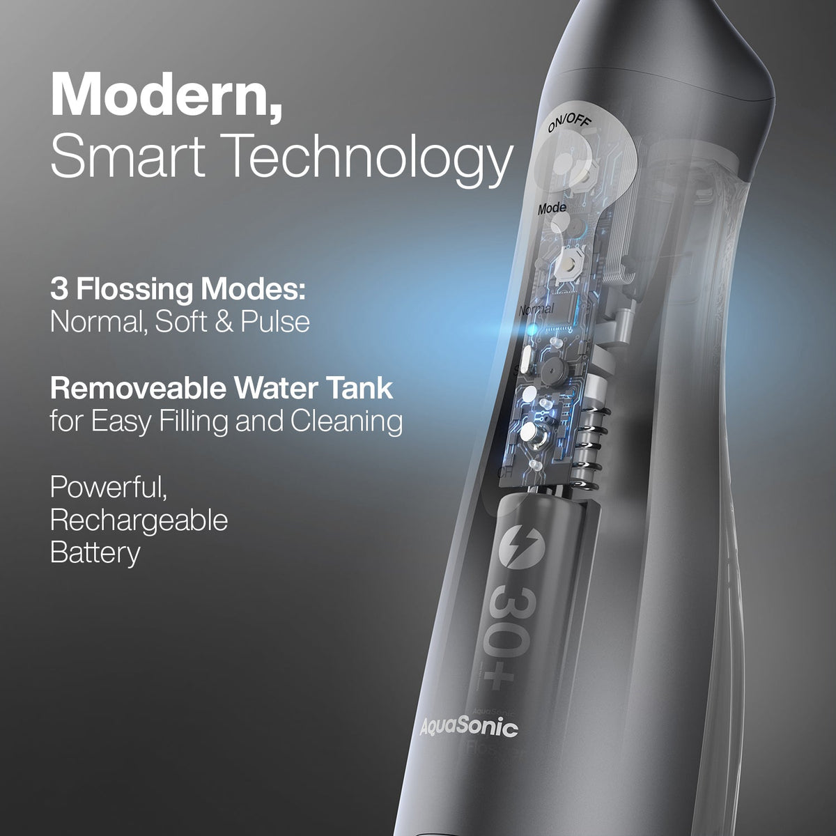 AquaSonic Pro Portable Water Flosser
