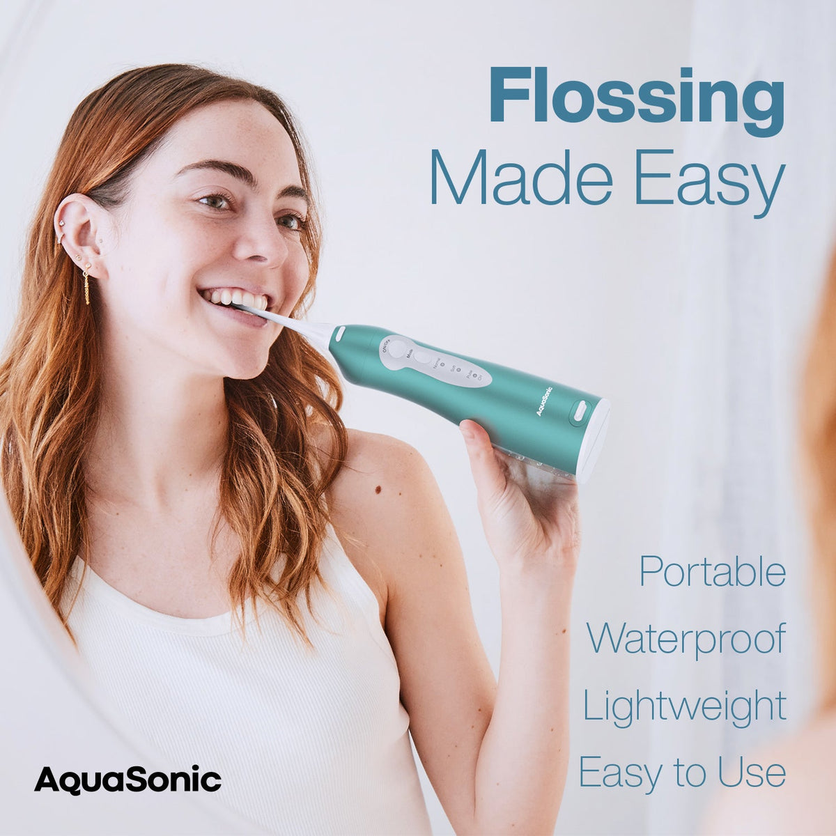 AquaSonic Pro Portable Water Flosser
