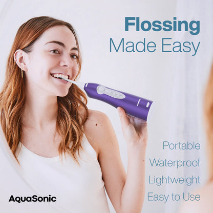 AquaSonic Pro Portable Water Flosser