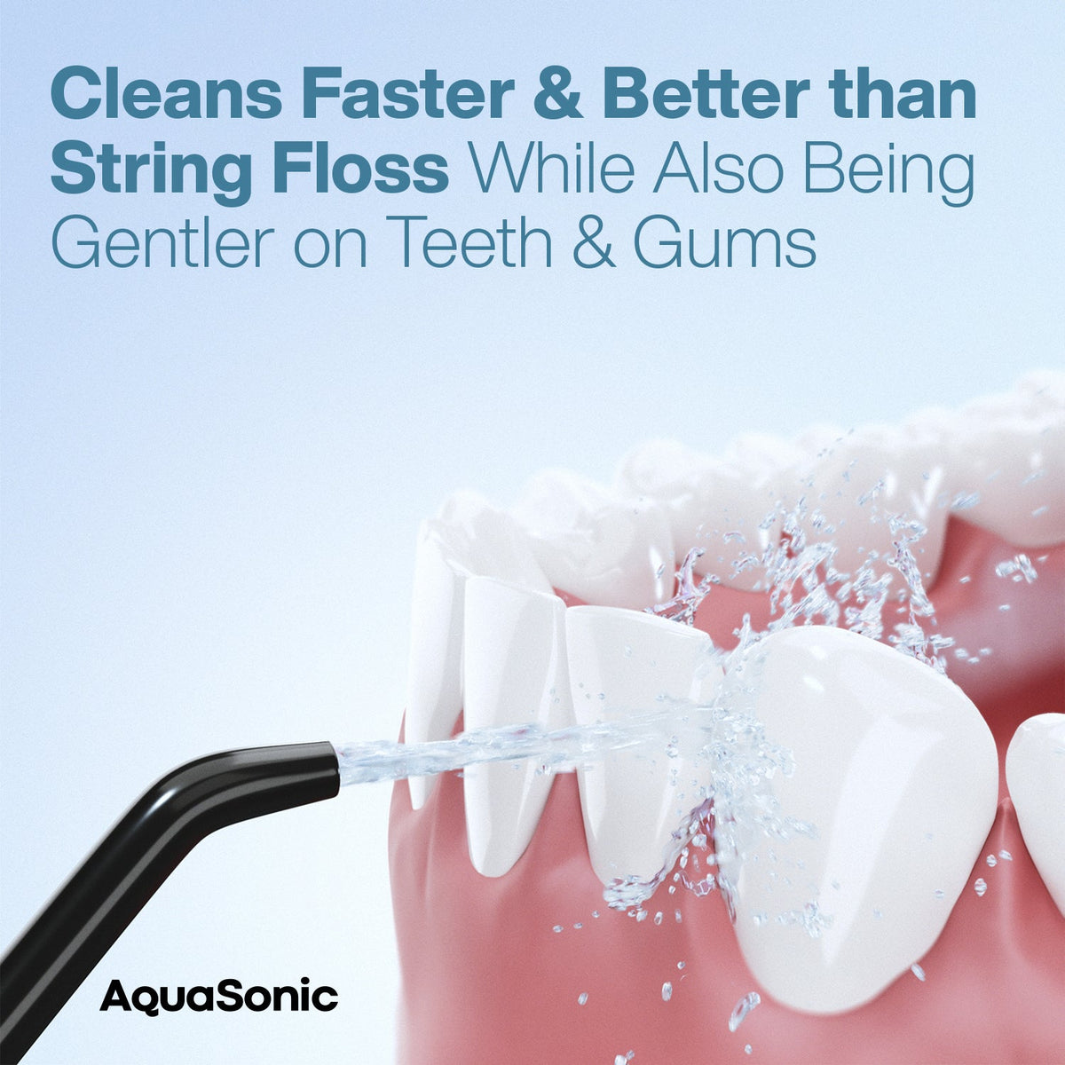 AquaSonic Pro Portable Water Flosser