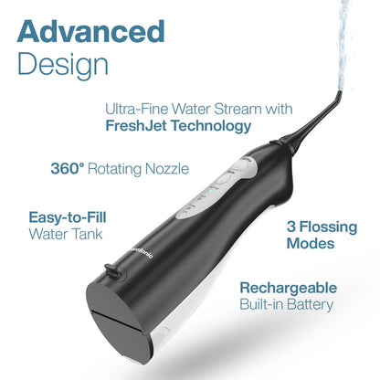 AquaSonic Pro Portable Water Flosser