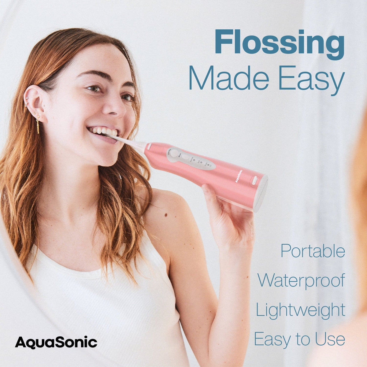 AquaSonic Pro Portable Water Flosser
