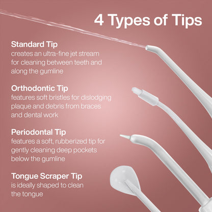 AquaSonic Pro Portable Water Flosser