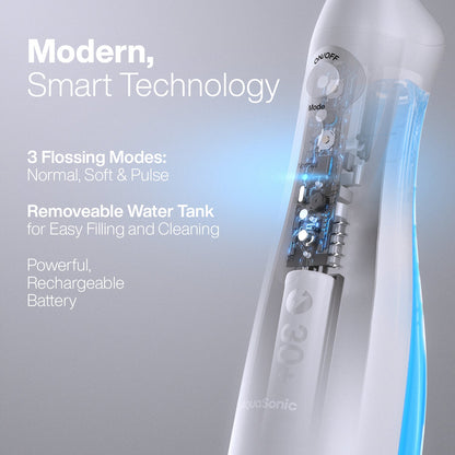 AquaSonic Pro Portable Water Flosser