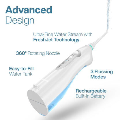 AquaSonic Pro Portable Water Flosser