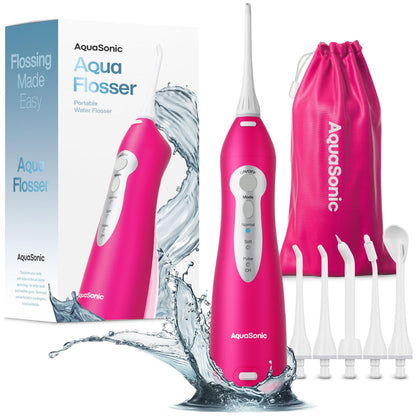 AquaSonic Pro Portable Water Flosser