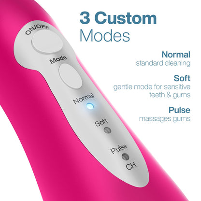 AquaSonic Pro Portable Water Flosser