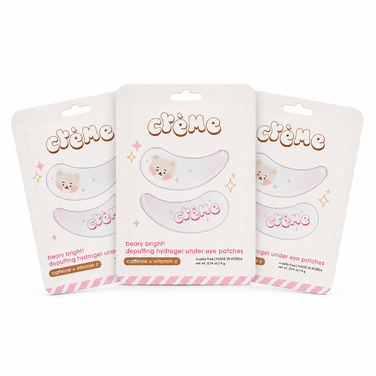 Crème Beary Bright Eye Patches